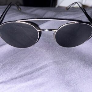 Ahlem Bastille Sunglasses – White Gold (Authentic, $470 Retail)
